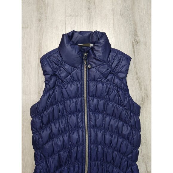 Athleta‎ Downtime Vest Goose Down Puffer Zip Womens XXS - Picture 4 of 10